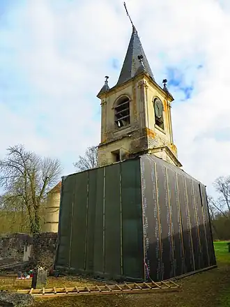 L'Église Saint-Rémi de Bertheléville.