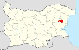 Localisation de Dalgopol