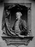 Camille Corot photographié par Dallemagne (en 1866).