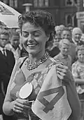 Teddy Scholten, gagnante du Concours en 1959 pour les Pays-Bas.