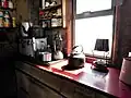 Intérieur de la cabane du BAS : la cuisine