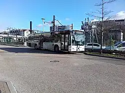 Mercedes Citaro II no&nbsp;663 de juin 2010 à la gare routière de Juvisy-sur-Orge (Condorcet).