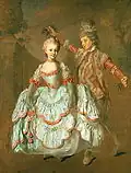 11. Couple dansant suédois 1760