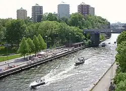 Danvikskanalen en 2011.
