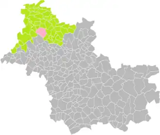 Danzé dans le canton du Perche en 2016.