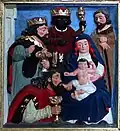 L'adoration des Mages.