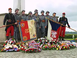 Cérémonie au mémorial le 30 juin 2013.