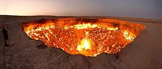Image illustrative de l'article Porte de l'Enfer (Turkménistan)