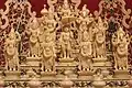 Les Dasavatara. Pièce d'ivoirerie mysoréenne et autel, datée du XVIIIe&nbsp;siècle.