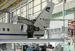 Vue du moteur.