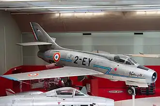 Vue de l'avion.