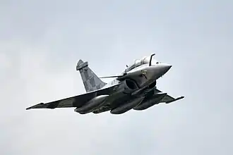 Rafale croate en vol