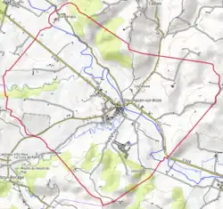 Carte topographique