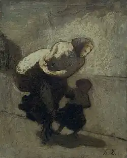 Le Lourd fardeau, 1850–1860Musée national de Cardiff