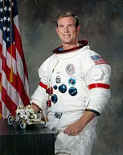 Portrait de David Scott en 1971.
