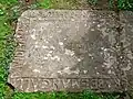Inscription sur la tombe de David.