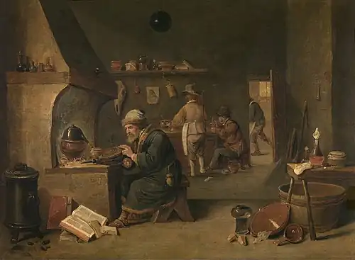 L'Alchimiste (XVIIe&nbsp;siècle), Musée royal des beaux-arts d'Anvers