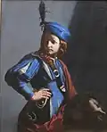 David avec la tête de Goliath, vers 1645-1650, huile sur toile, Getty Center.