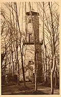 Carte postale de la tour de Borda dans les années 1920.