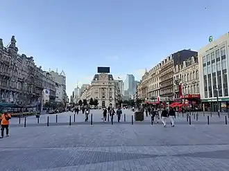 Place de Brouckère.