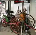 Quadricycle à vapeur De Dion (1883).