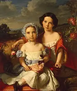Portrait de deux enfants (1849), Musée de l'Ermitage.