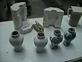 Différentes phases du processus de fabrication.
