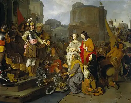Générosité de Scipio, 1650-1655Rijksmuseum