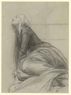 Sainte Catherine de Sienne(vers 1840).Amsterdam, Rijksmuseum.