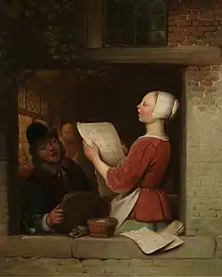Les Chanteurs, vers 1875, Musée Groeninge à Bruges.