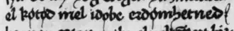Ligne du Codex de Debrecen.