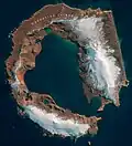 photo prise par Sentinel-2 en mars 2023.