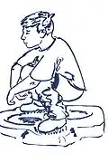 Position accroupie
