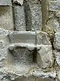 Chapiteau du porche.