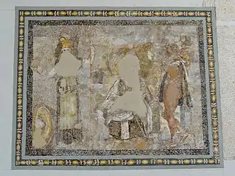 Mosaïque d'Hermès et Athéna, IIe&nbsp;siècle&nbsp;av. J.-C.