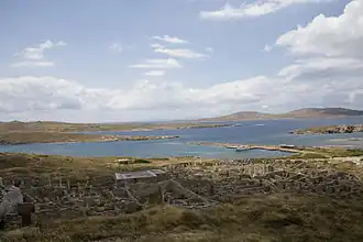 Panorama de Délos.
