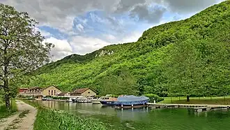 La halte fluviale.