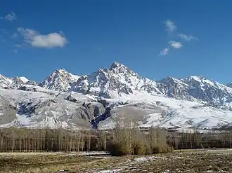Vue du Demirkazık.