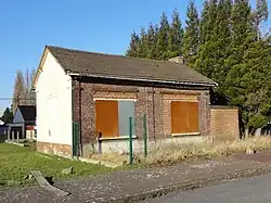 Le bâtiment subsistant.