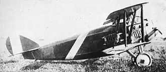 Vue de l'avion.