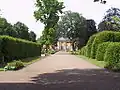 L'allée principale du parc