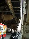 Vue sous Adams/Wabash