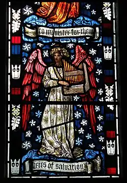 Ange, église St Peter & St Paul, Cattistock, Dorset (1882).