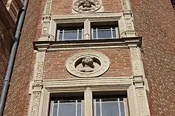 Détail de la tour