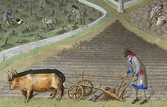 Labour dans Les Très Riches Heures du duc de Berry.