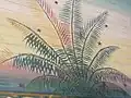 Détail d'un palmier