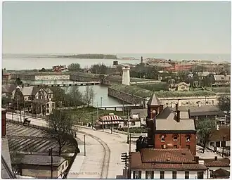 Old Point Comfort vers 1900.