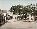 Carte postale, scène de rue (1900c)