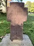 Stèle portant le nom de Kurt Ubben&nbsp;(en).