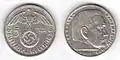 5 RM (1938) Paul von Hindenburg